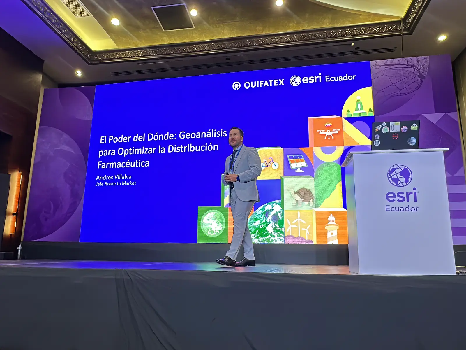 Quifatex present at the ESRI User Conference 2025